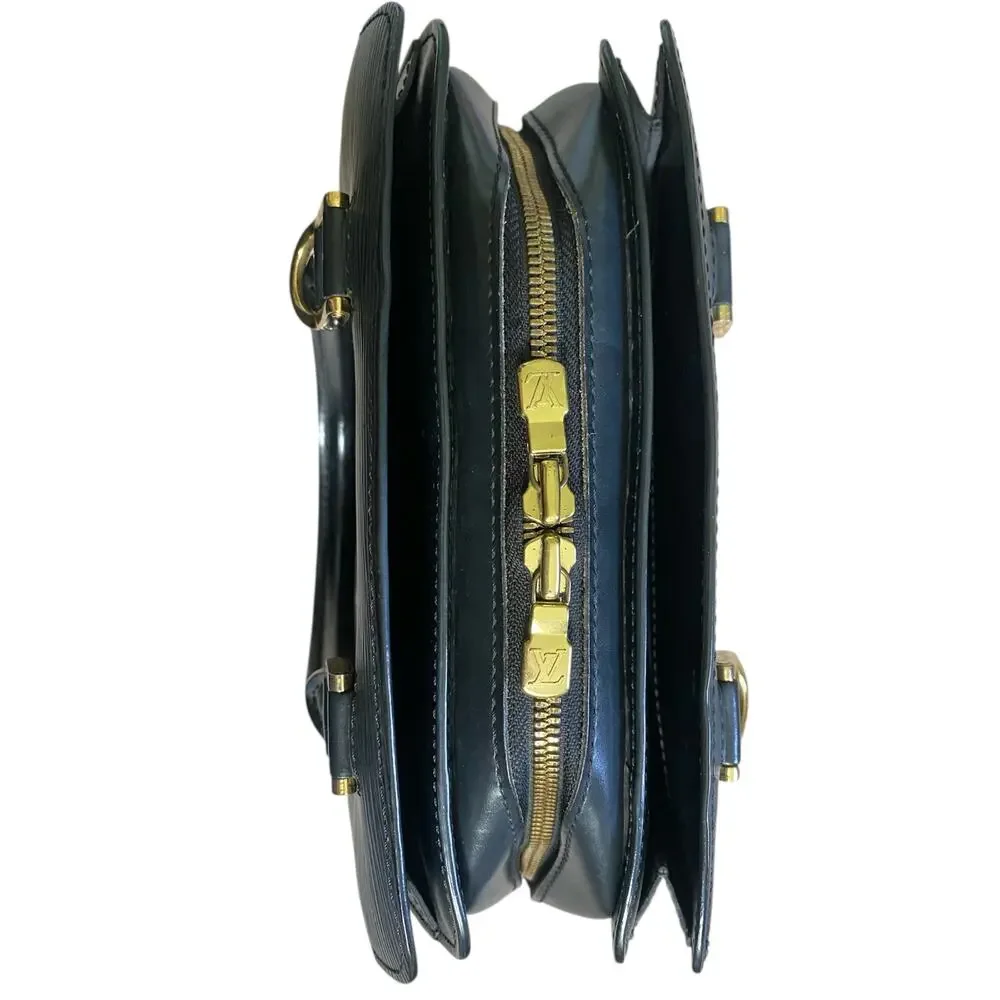 Louis Vuitton Pont Neuf Black Noir Epi Leather Handbag Purse Vintage Luxury Bag - Picture 9 of 16